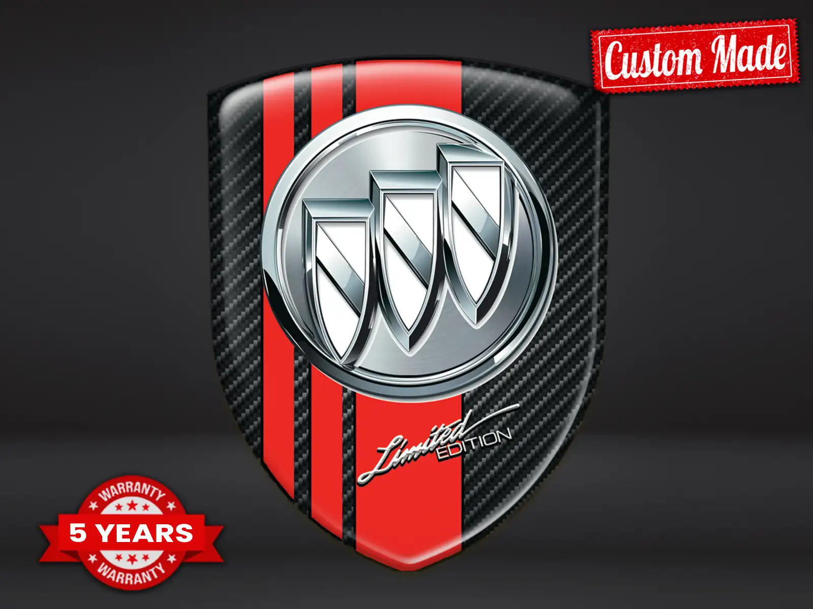 Buick Fenstersticker Limitiert Minimal Professionell